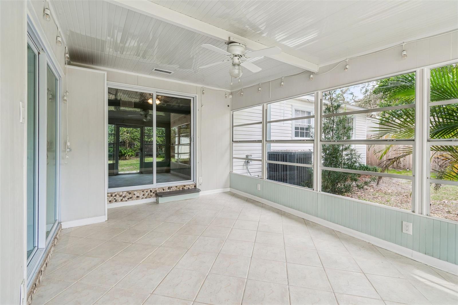 Air Conditioned Back Porch