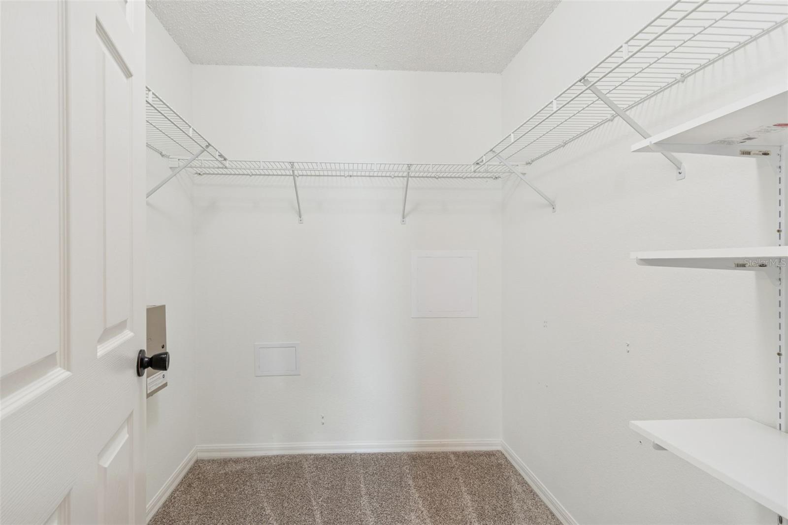 Primary walk-in closet