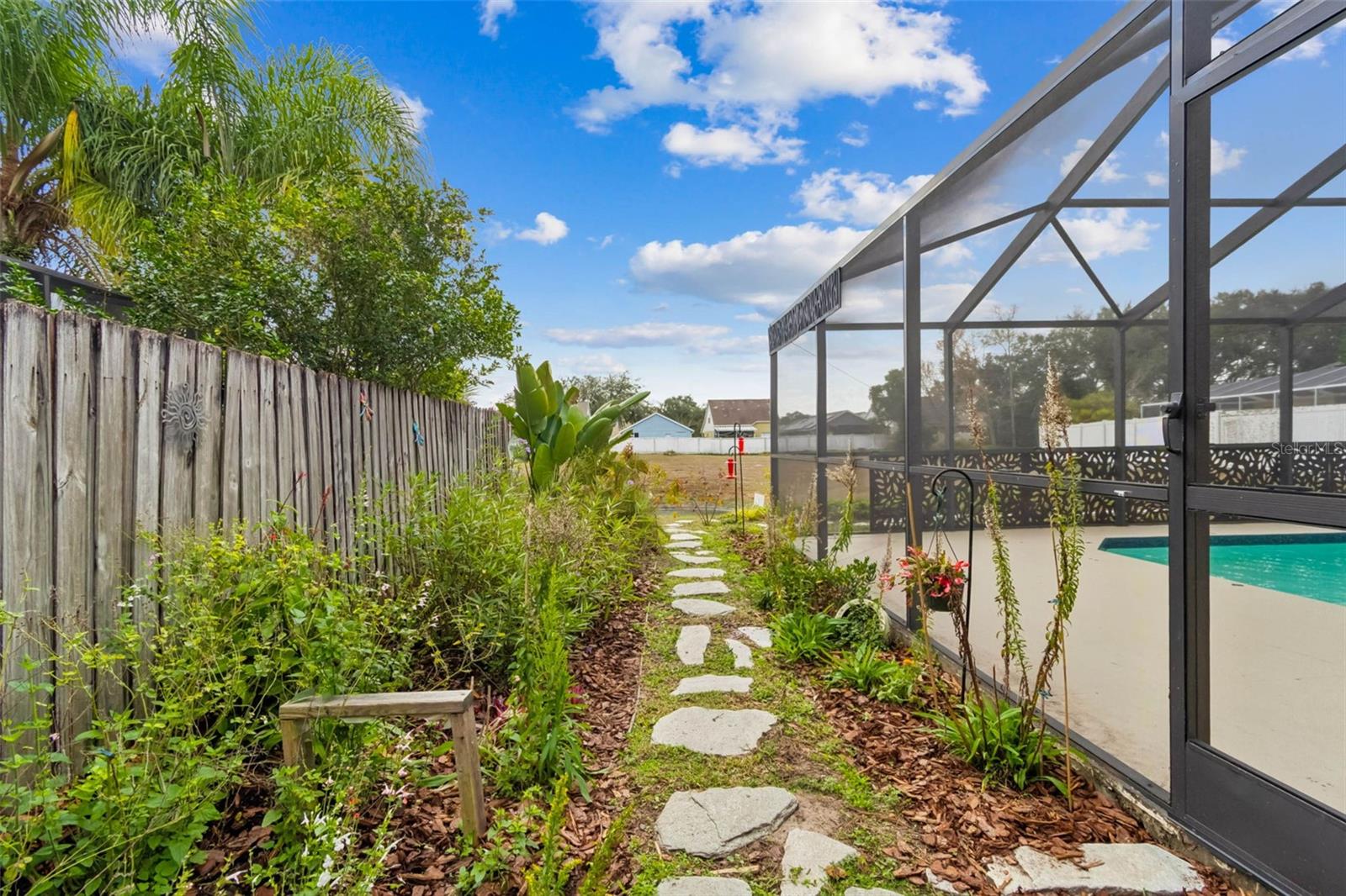 Butterfly and hummingbird garden