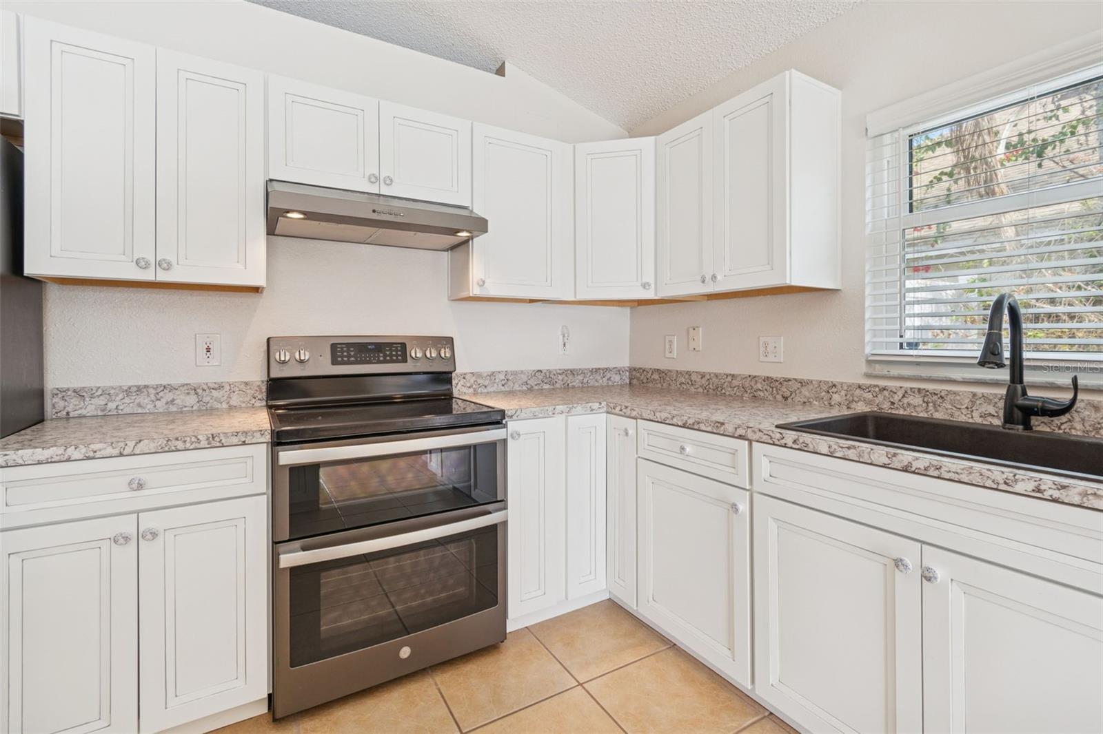 GE "Slate" stainless steel appliance package