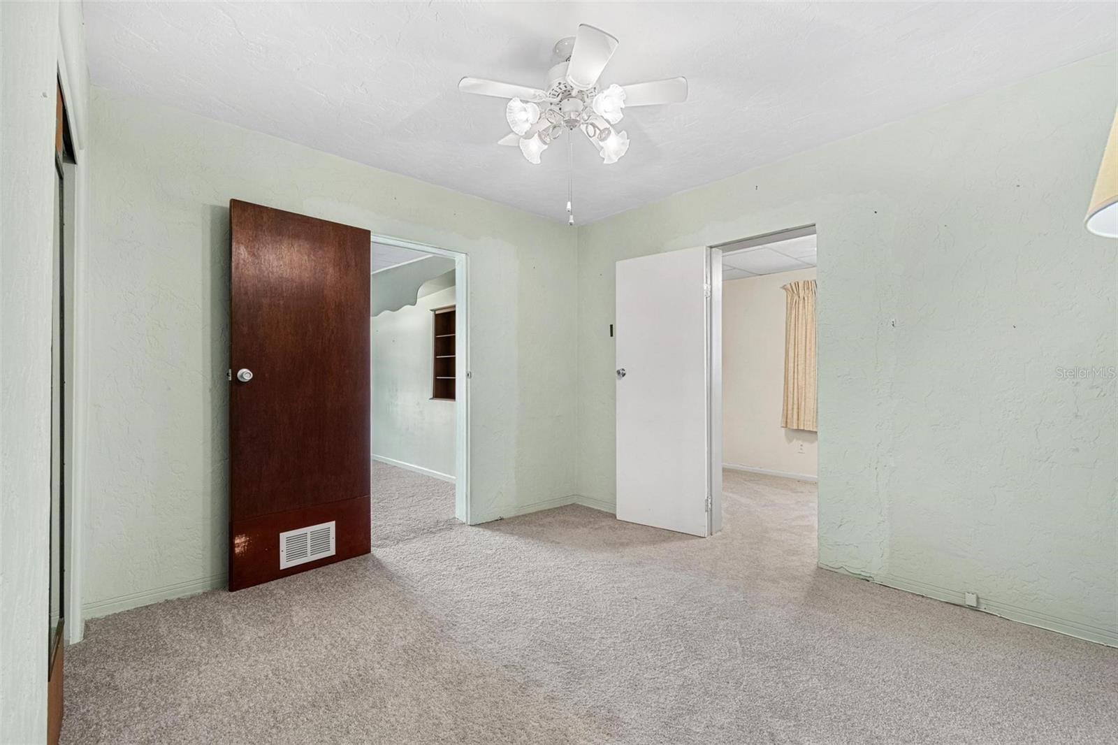 office area leading into 2nd bedroom and in-law suite