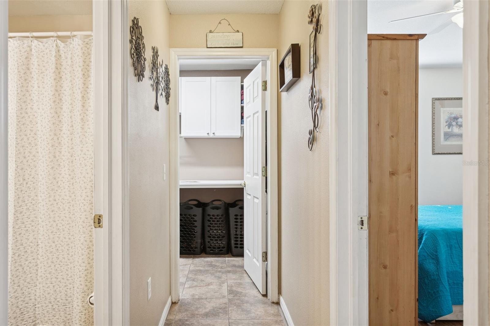 Hall to Laundry Room