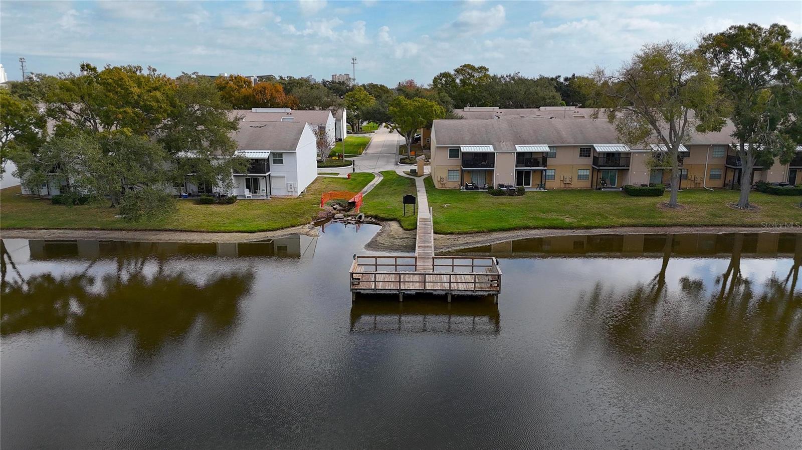 The relaxing community lake-A perfect place to watch the sunset and take in wildlife