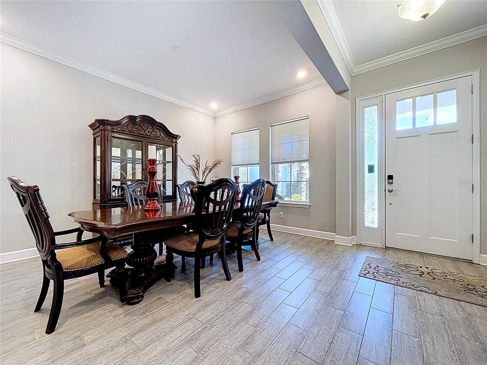 DINNING ROOM AND FOYER