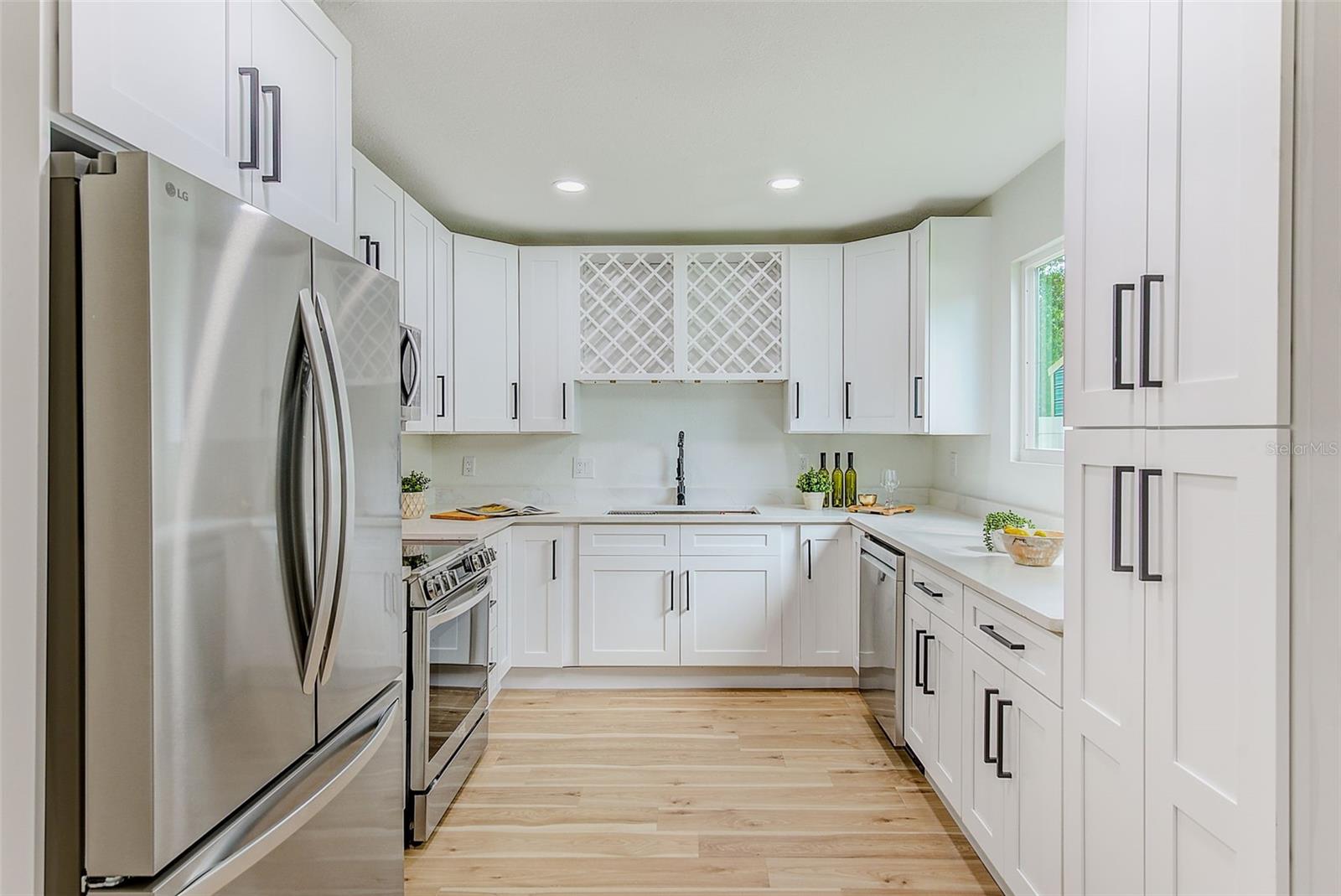 New Kitchen Cabinets , Appliances, and Quartz