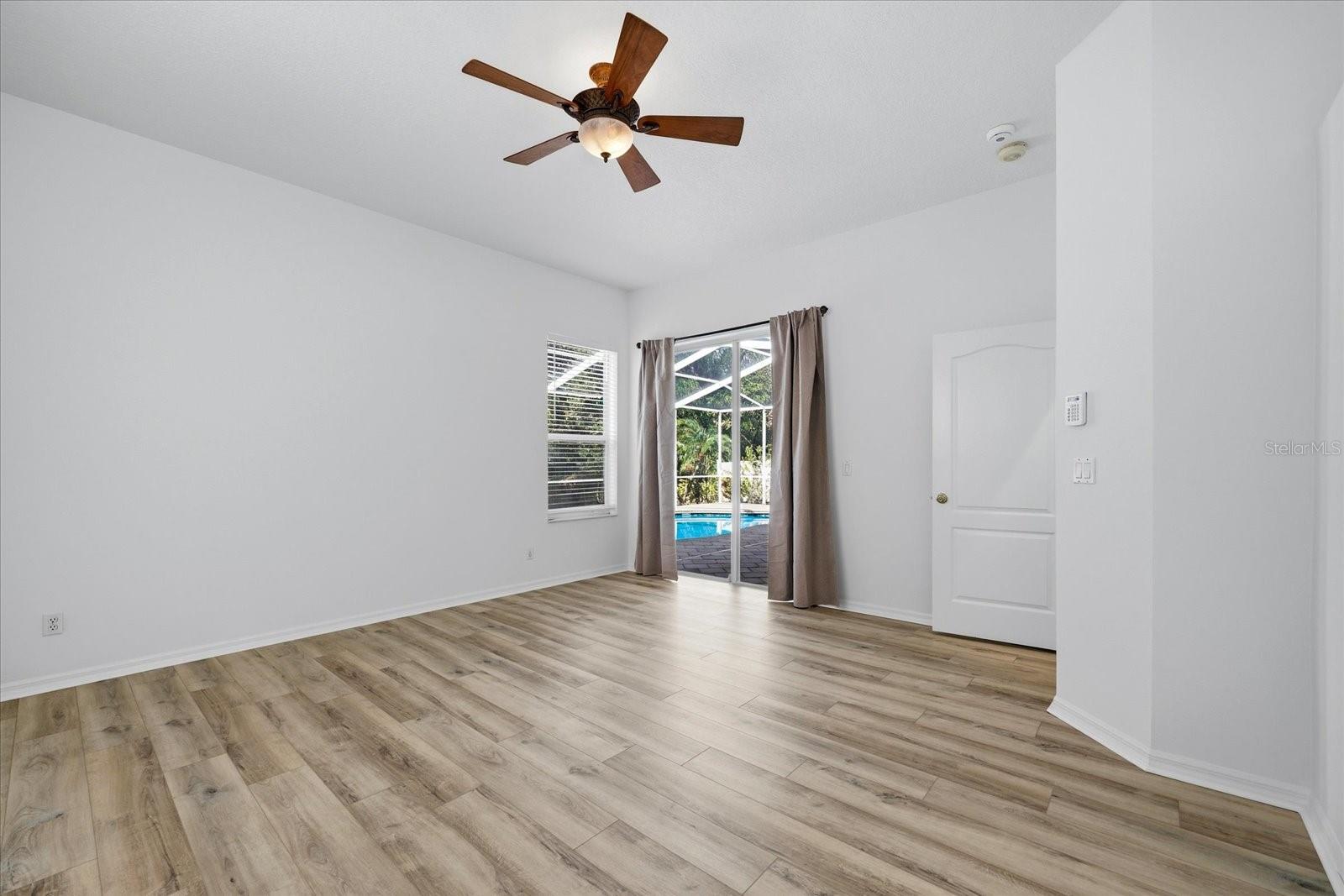 Primary Bedroom with Pool Access