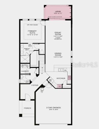 Additional highlights include: gourmet kitchen, covered lanai with sliding glass door, rough-in plumbing for future outdoor kitchen.