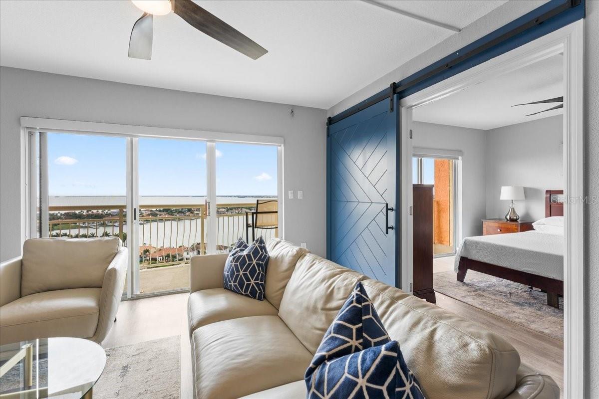 Roll down remote shades for convenience