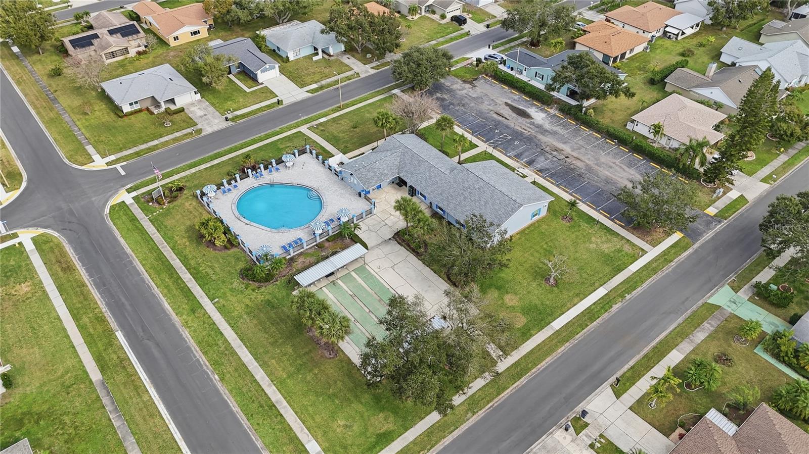 Community Pool & Shuffle Board