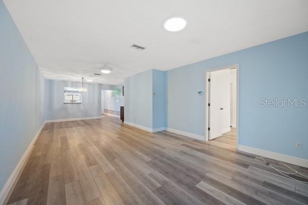 Livingroom View to all rooms