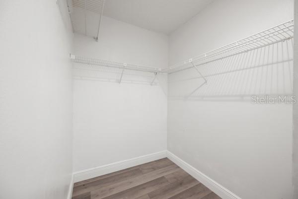 Huge Walk in Master Closet