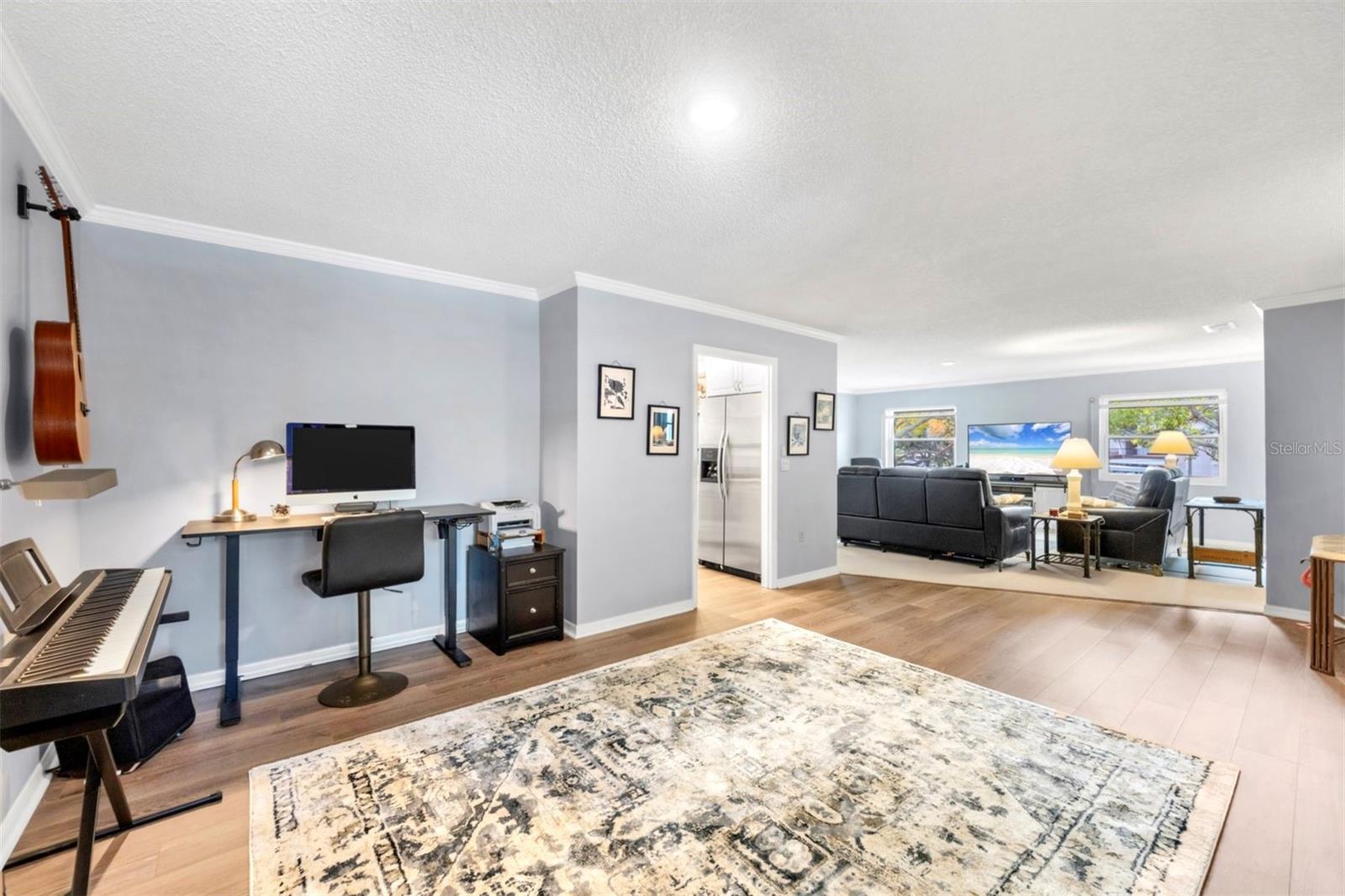 Bonus room looking toward living room.