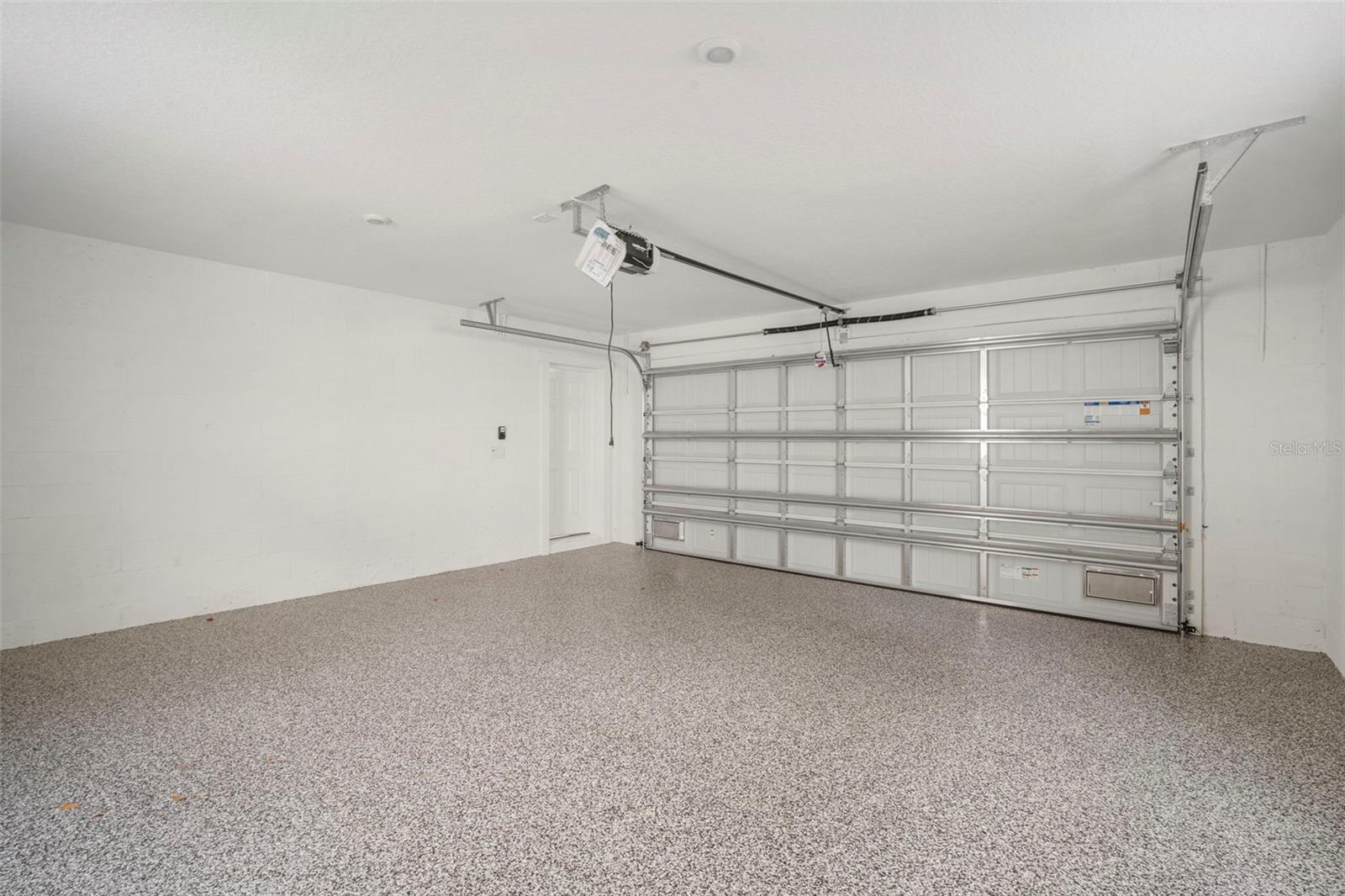 2 Car Garage with finished floors