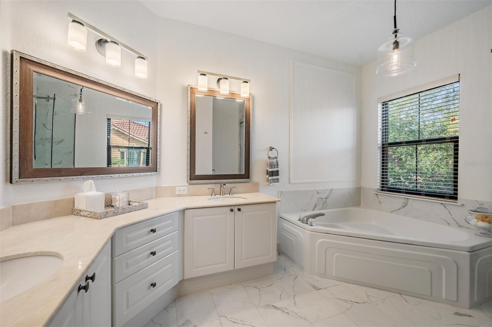 Updated primary bath