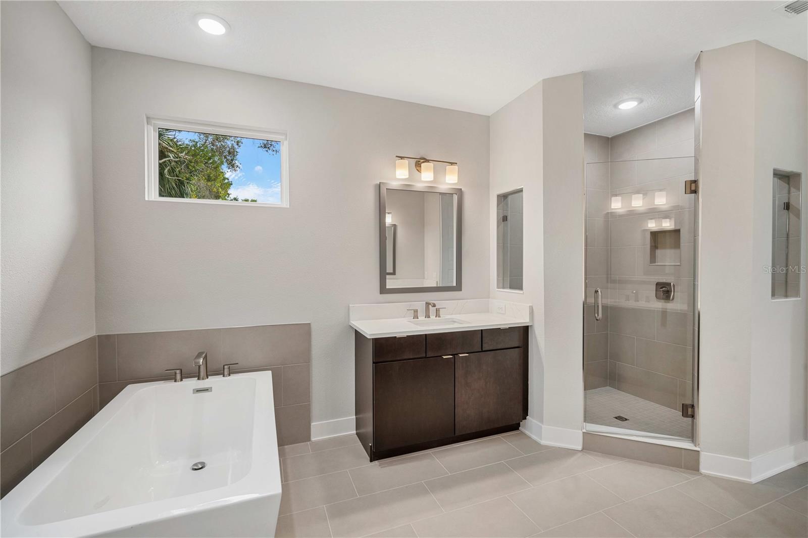 Dual Sinks - Master bathroom