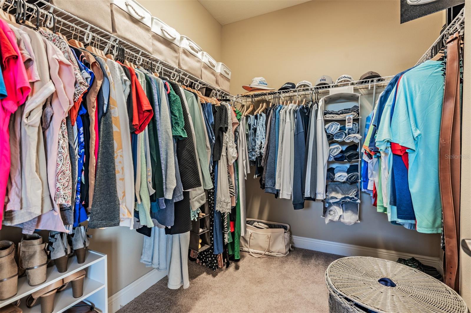 Primary Walk In Closet