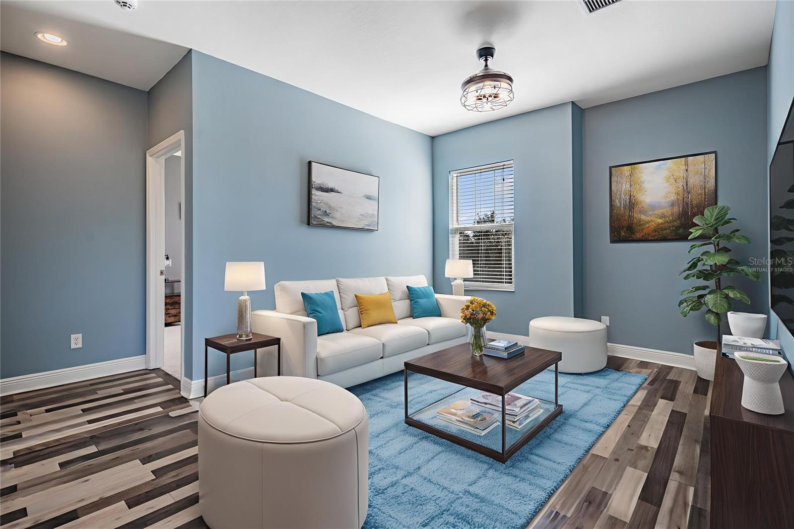 Virtually Staged Loft