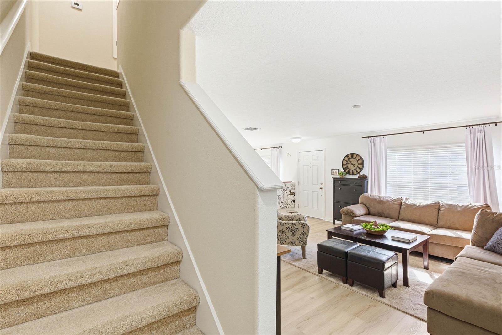 Stairs in Living Room
