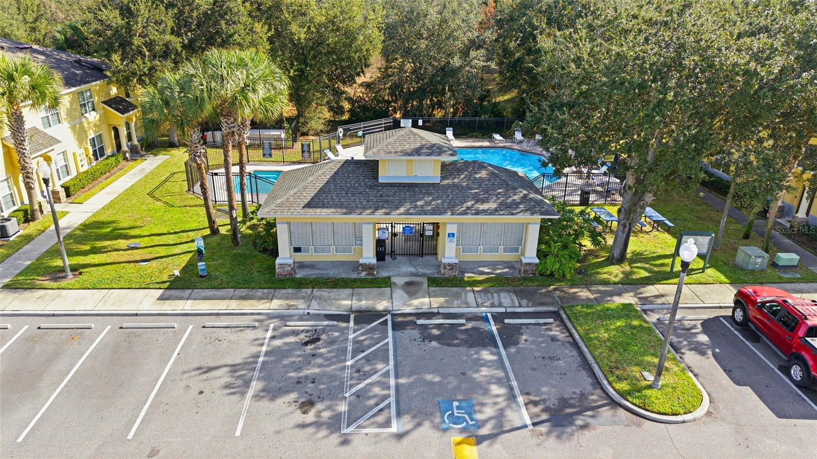 Community Pool and Mailbox area