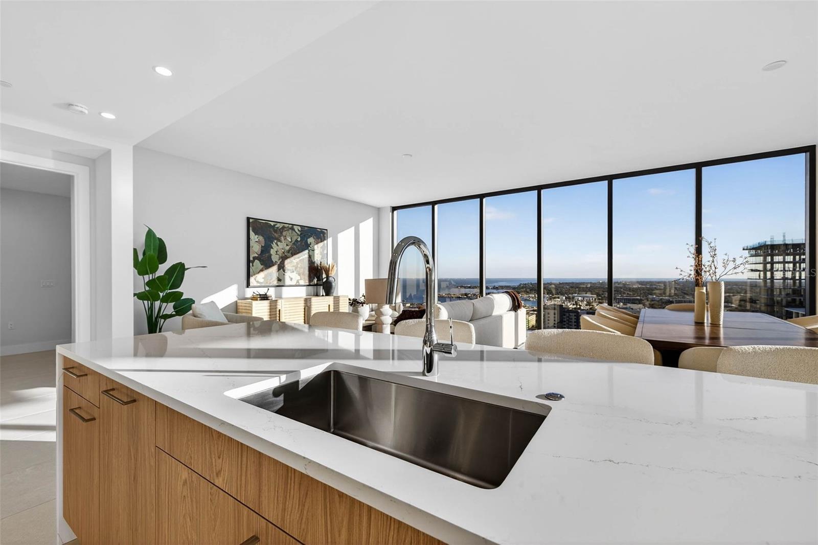 Kitchen/Dining/Living