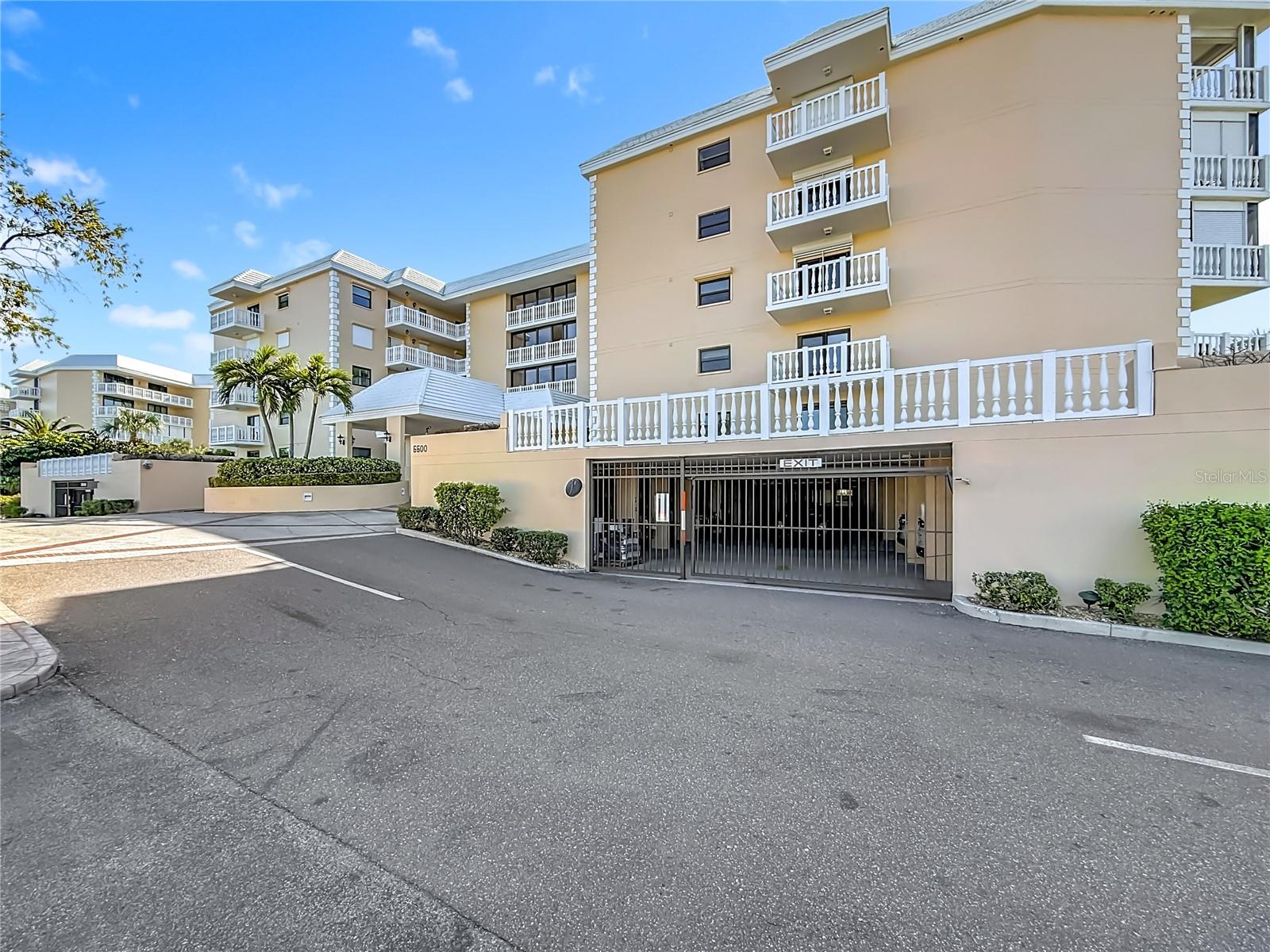 This view shows you the parking garage that is under the building for added convenience.  Just take the elevator down to your car.  Keep in mind there are 2 sets of elevators in the building, one in the front & one in the back of the building.