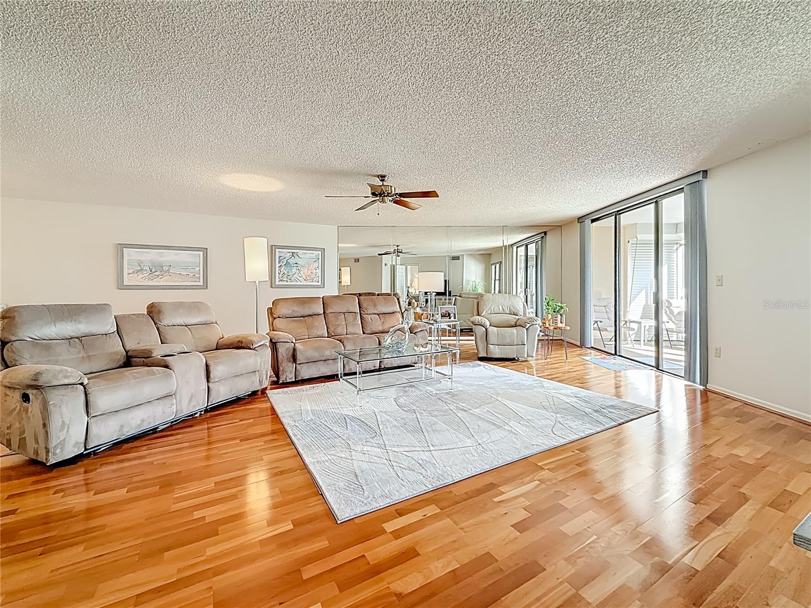 Spacious living area