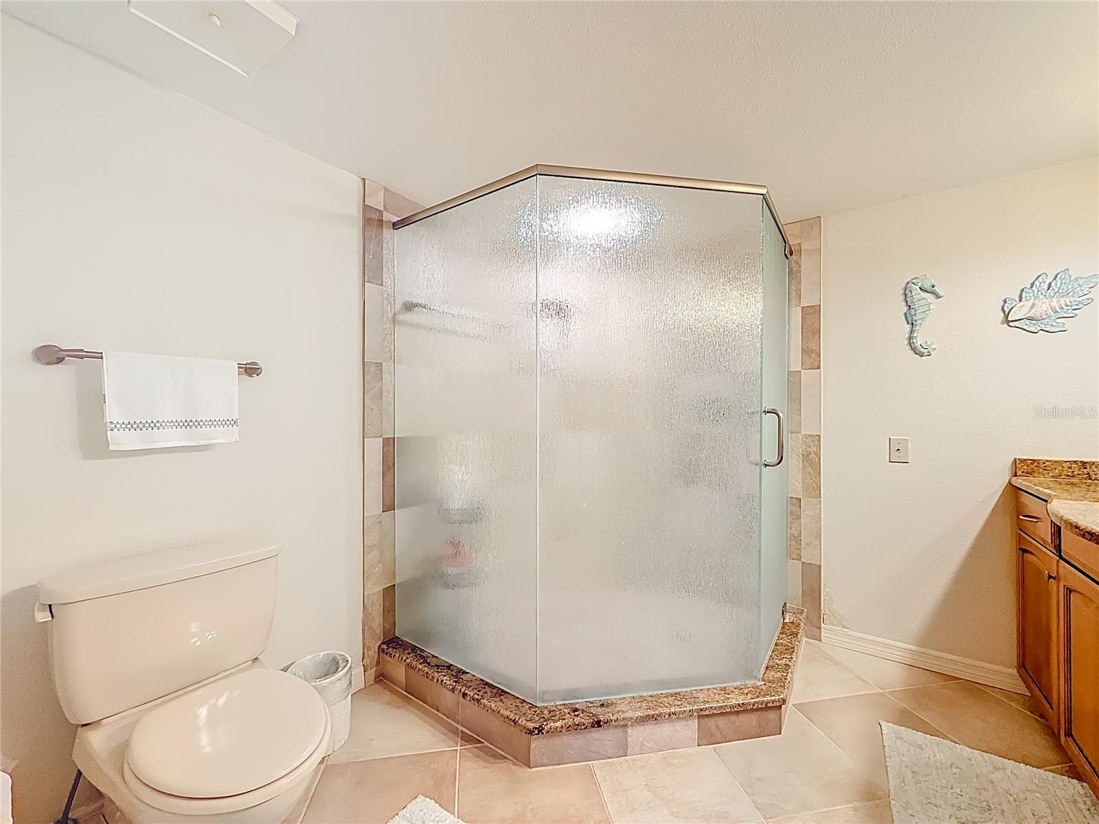 2nd full bathroom off of the 2nd bedroom.