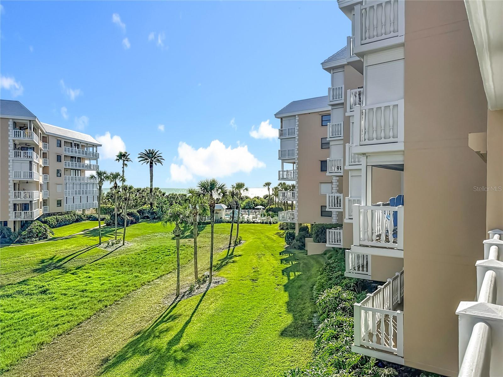 View from the balcony looking out to the Gulf