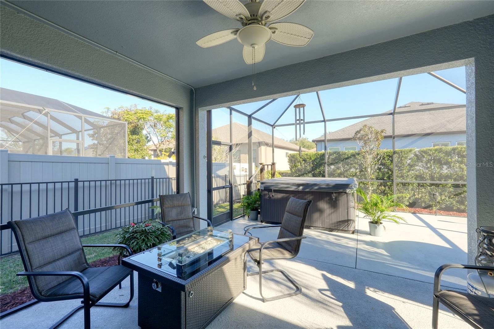 Huge oversized patio