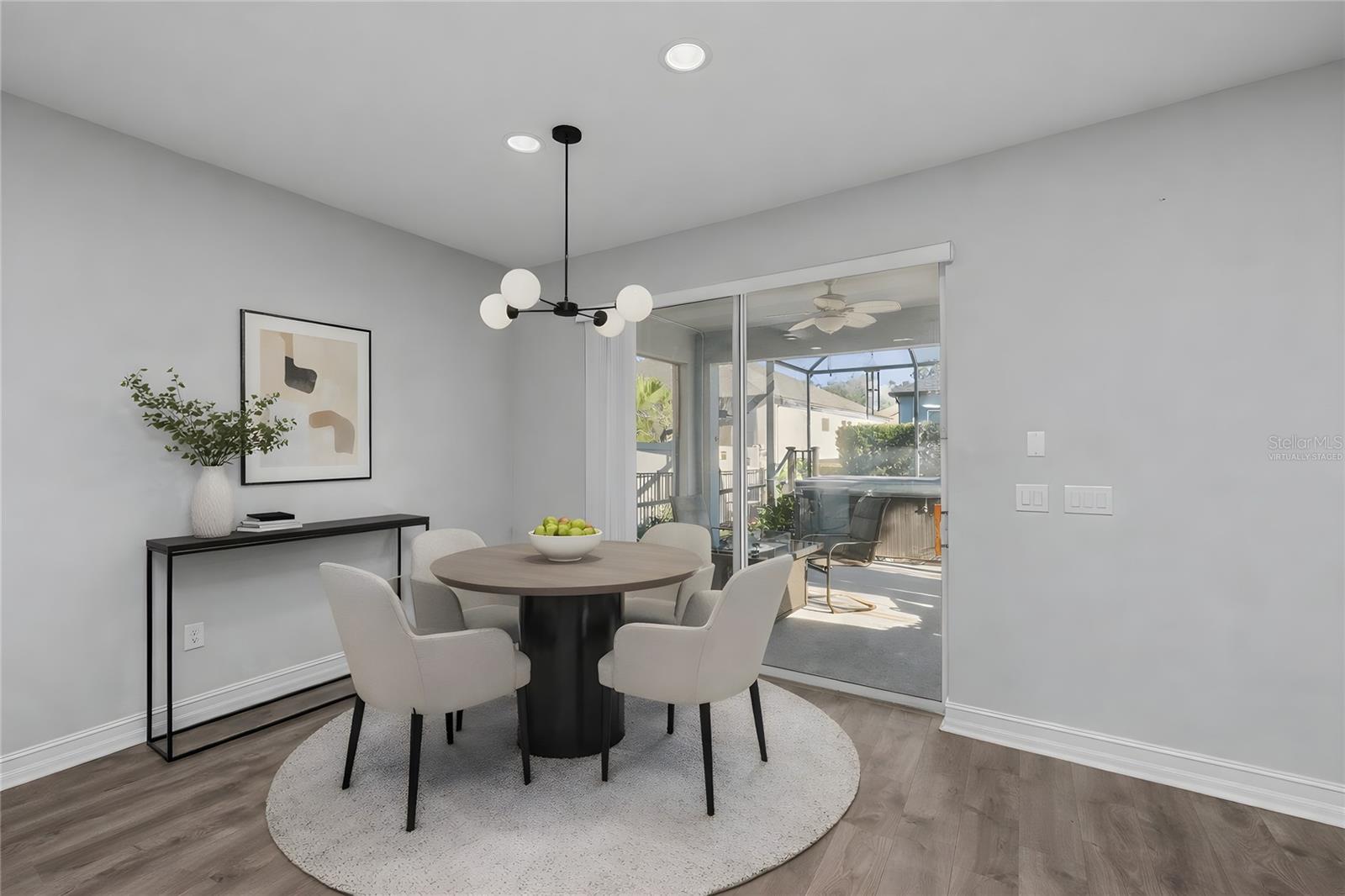 Virtually Staged - breakfast area