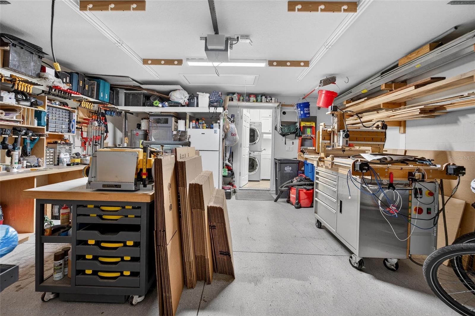 Garage to laundry room