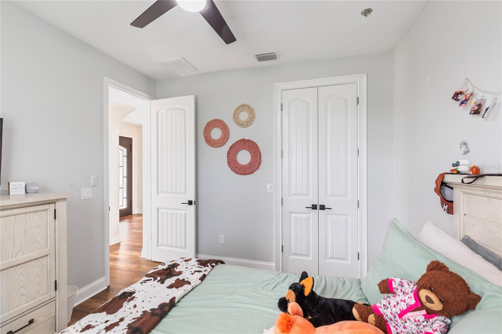 3rd bedroom with walk in closet