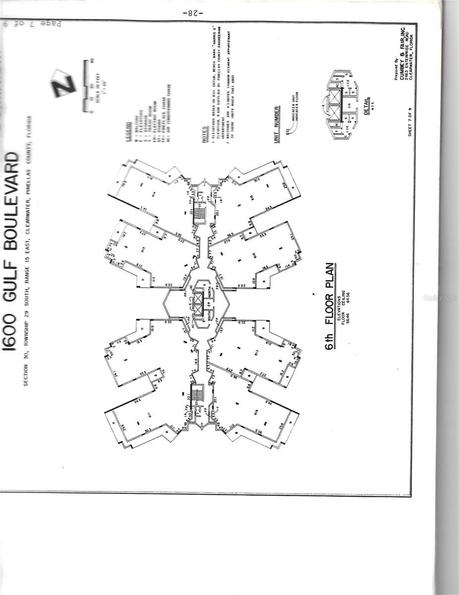 Entire 6th Floor layout