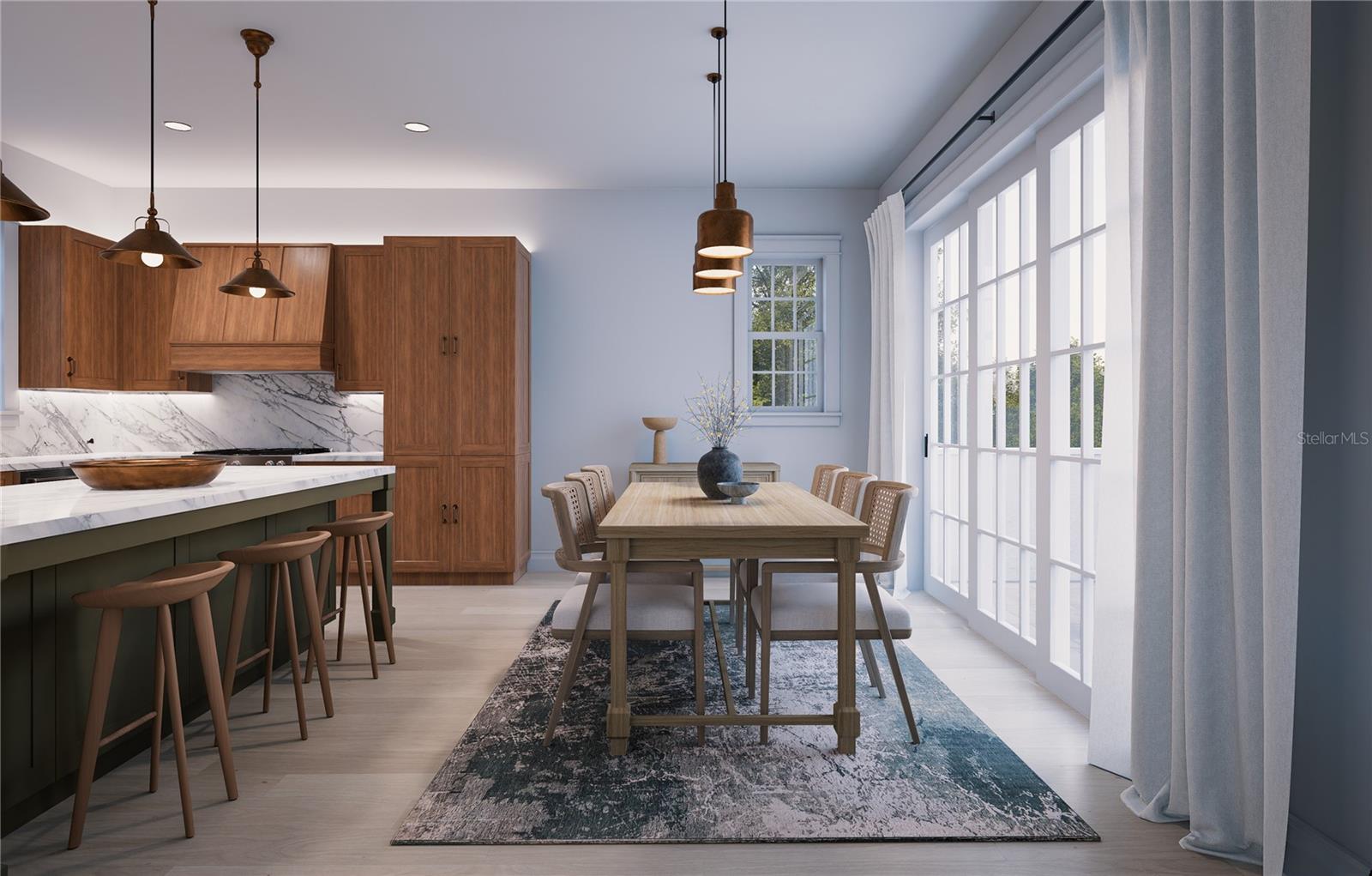 Kitchen with Balcony Access