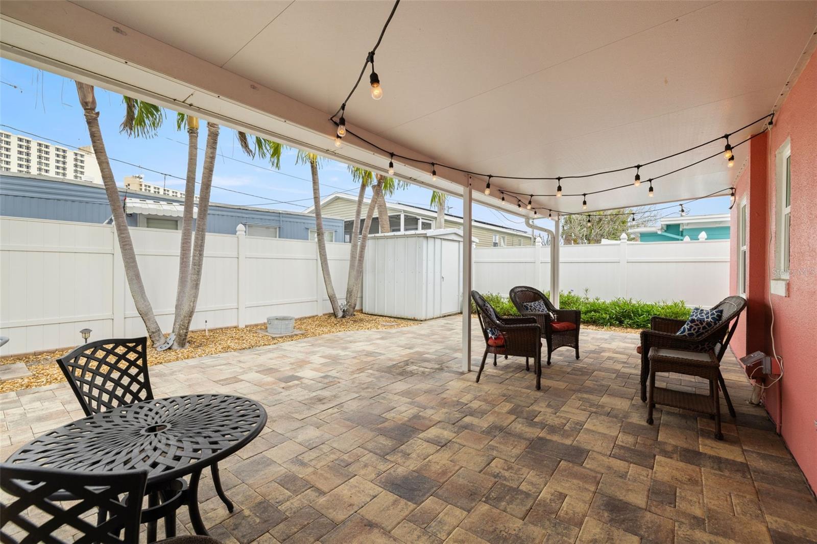 Perfect spot for morning coffee or evenings outside