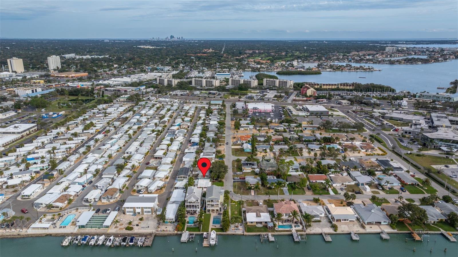 Sunset strolls at the nearby waterfront park
