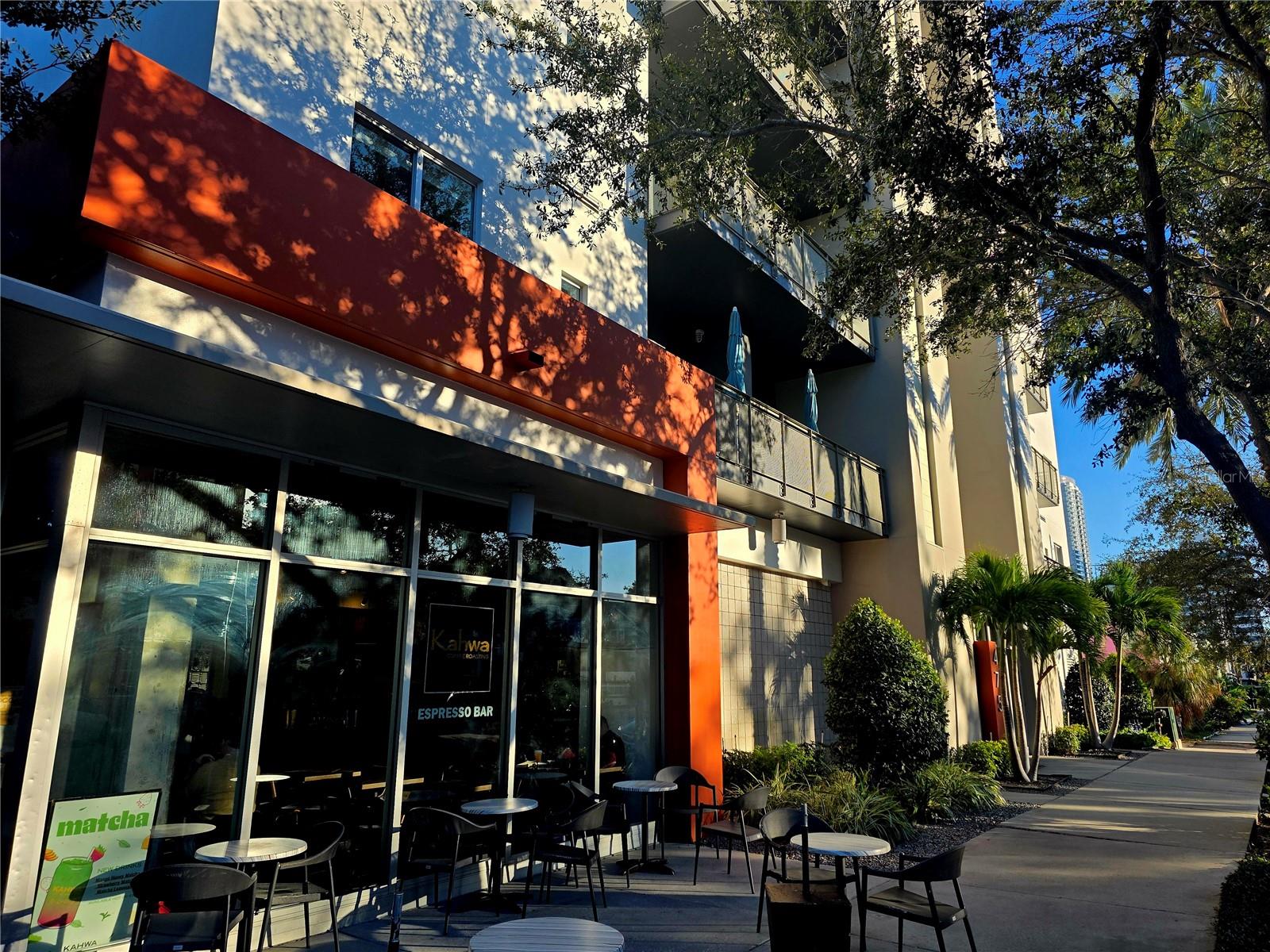 Kahwa in the building