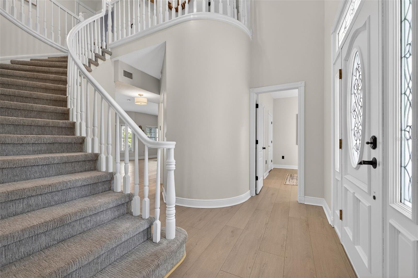 High Ceilings upon entering