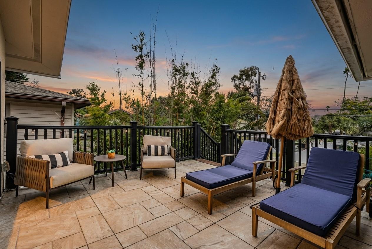 Sundeck off Primary Bedroom & Living Room