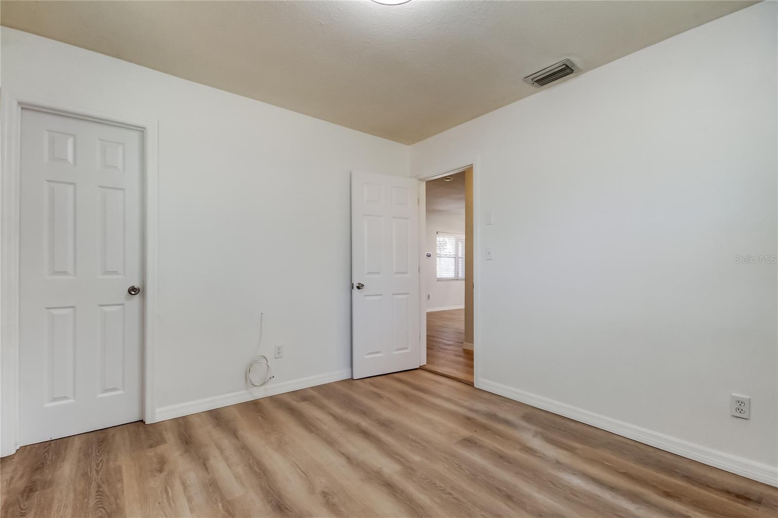 Bedroom two or office with view to walk-in closet