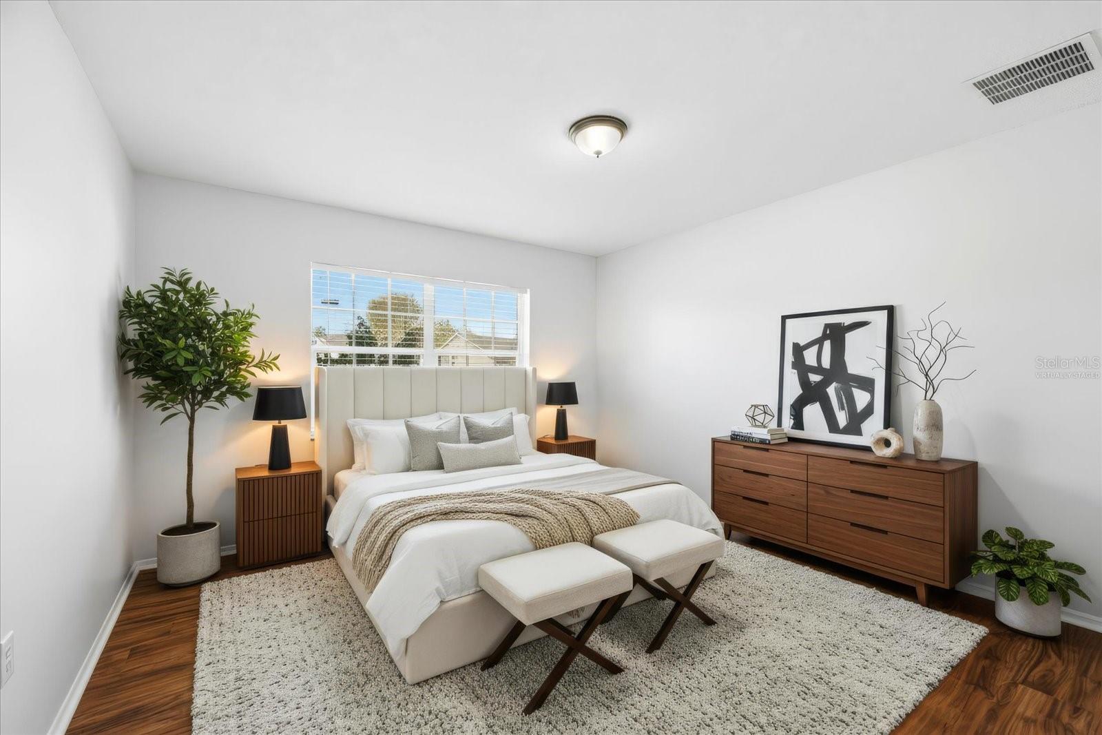 Primary Bedroom *Virtually Staged