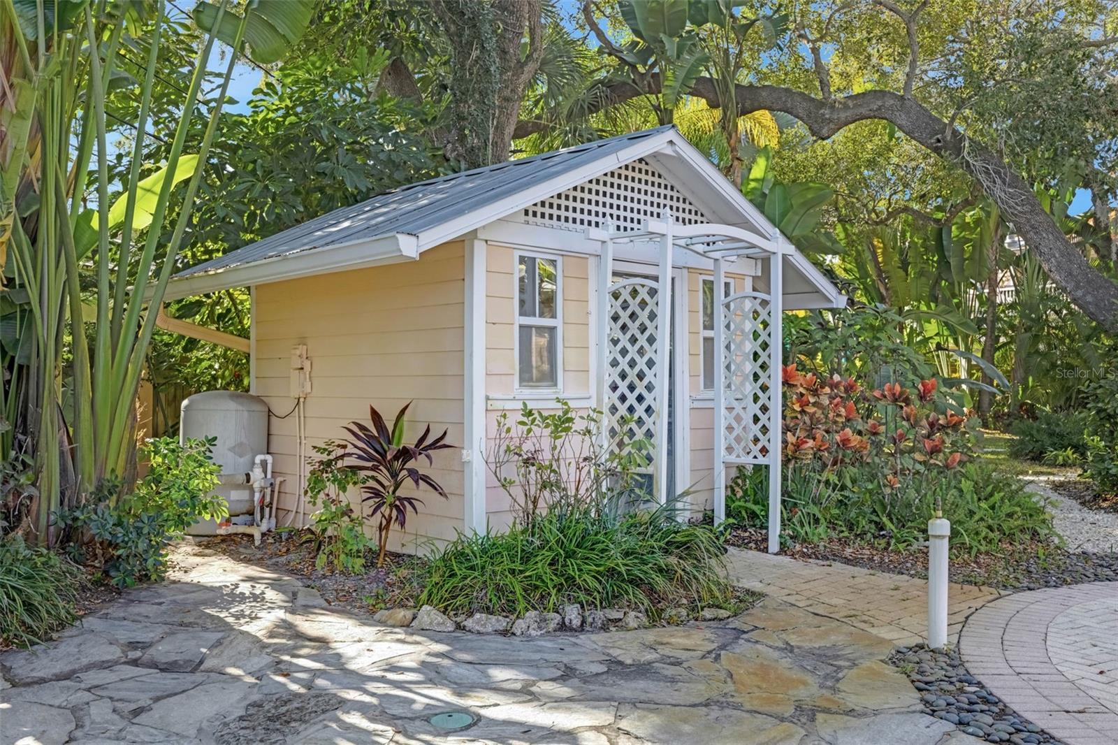 Functional garden shed