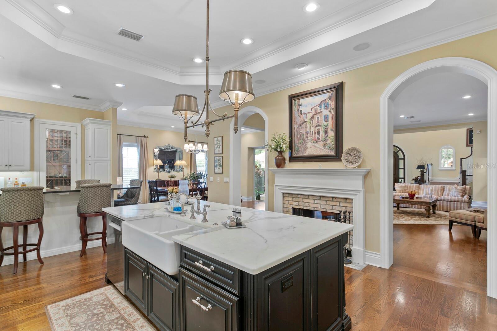 This Gourmet kitchen has it all