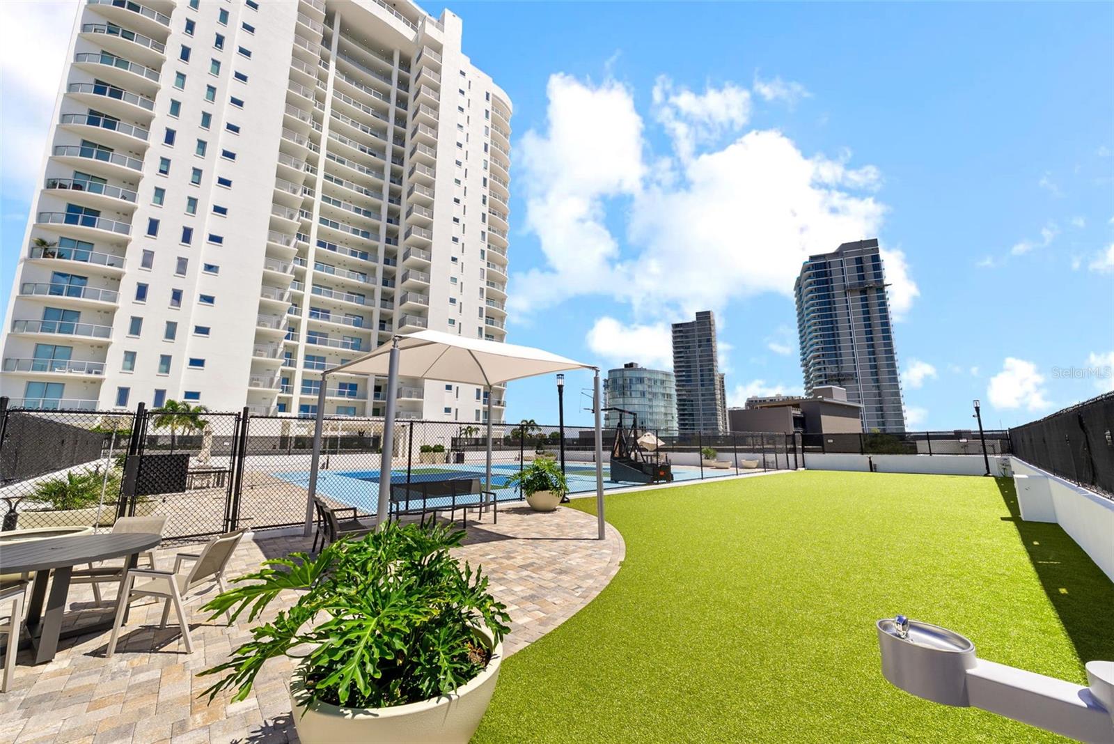 Dog park on 4th floor