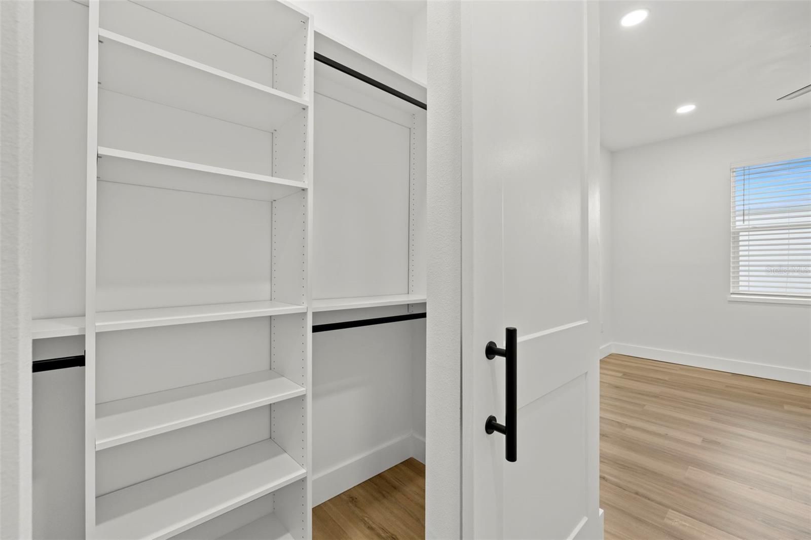 2nd bed walk in closet