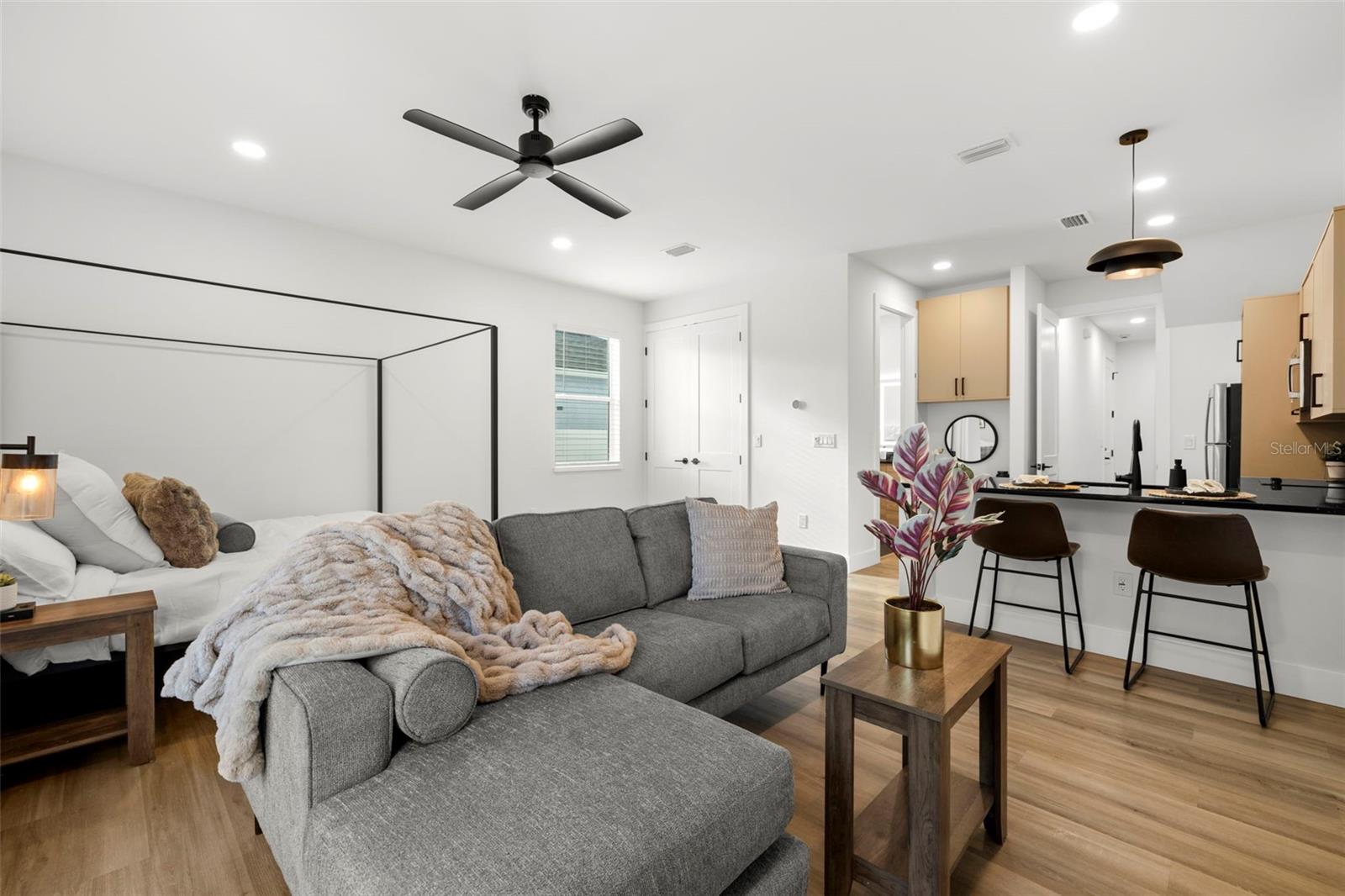 Studio on first floor