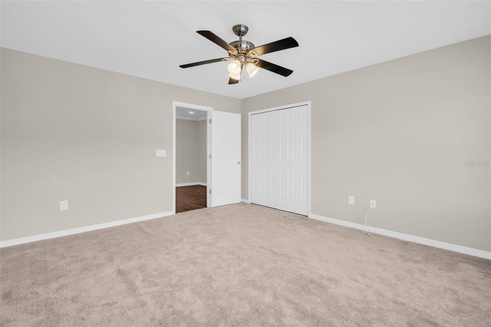 Large built in closet~