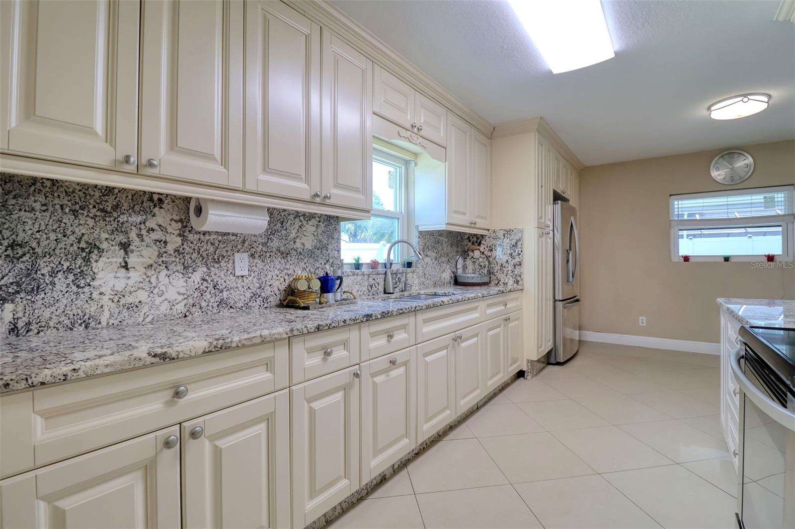 Granite Counters & Backsplash