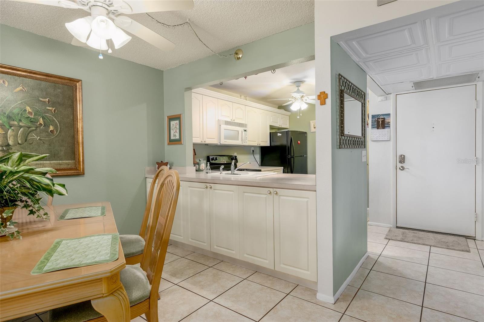 Dining Area into Kitchen