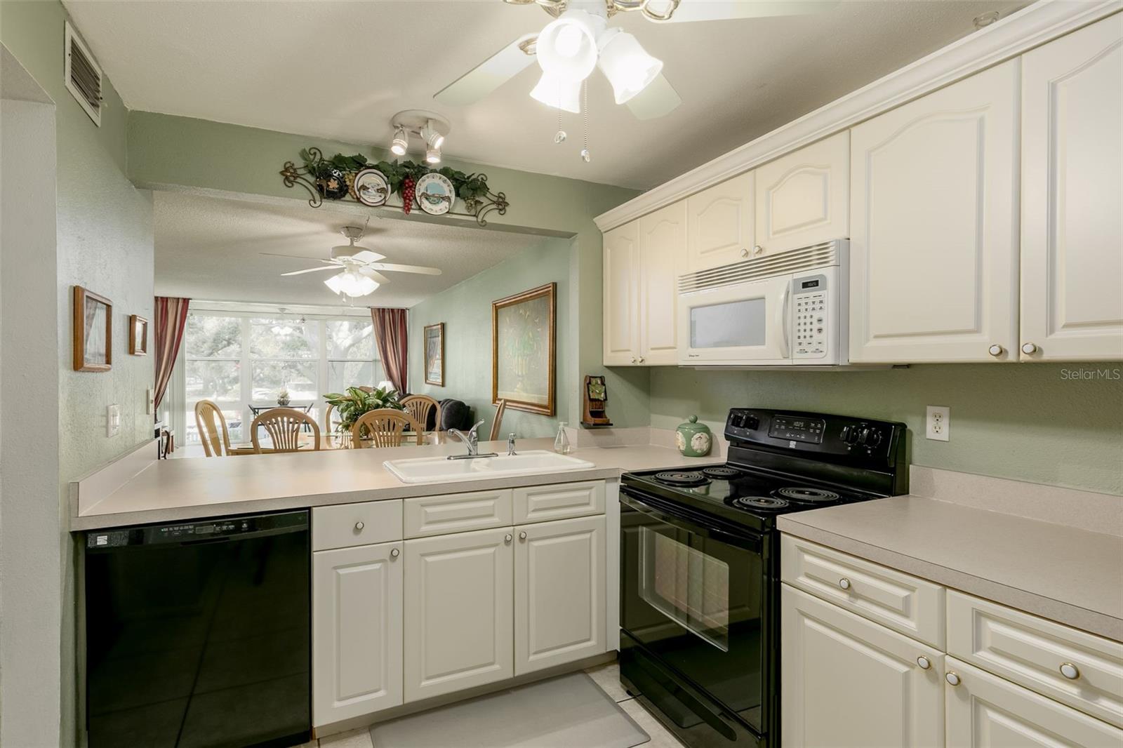 Kitchen overlooking Great Room